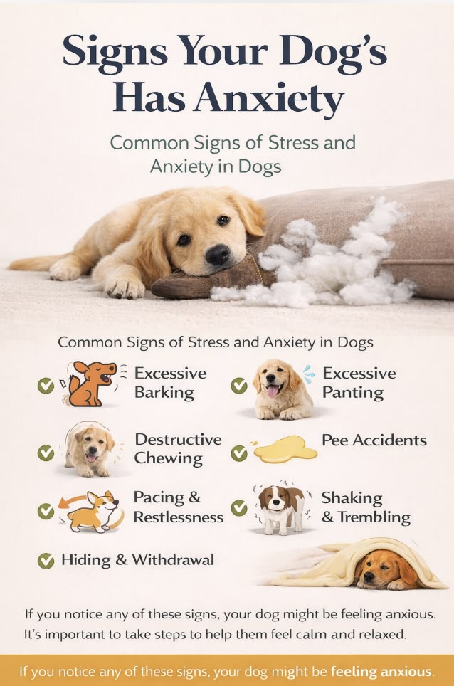 sign your dog is