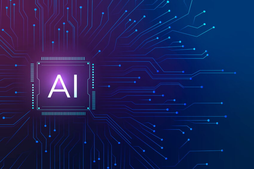 ai technology microchip background digital transformation concept 1