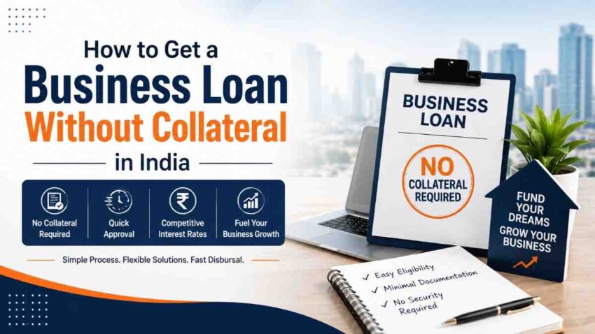 How to Get a Business Loan Without Collateral in India