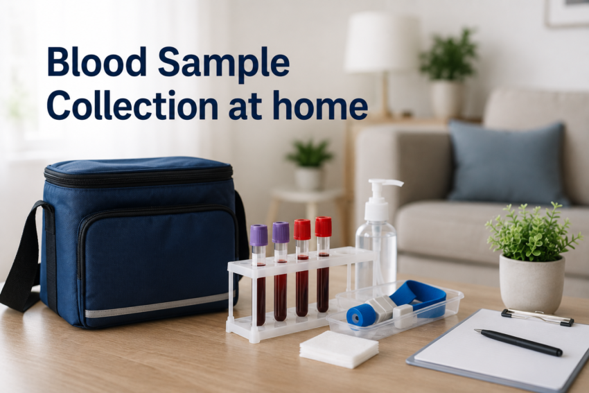Blood Sample Collection at home