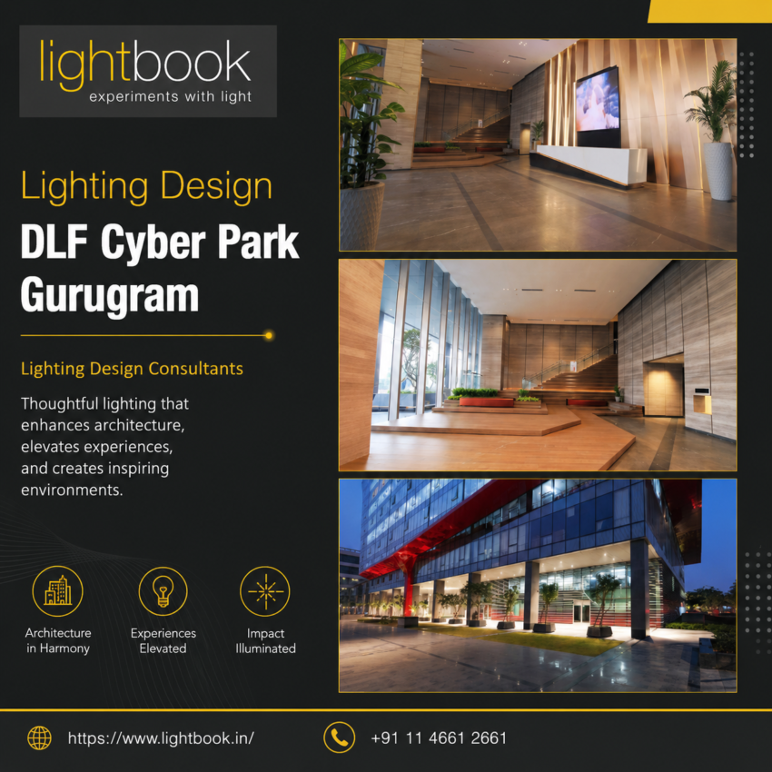 Lighting Design at DLF Cyber Park Gurugram