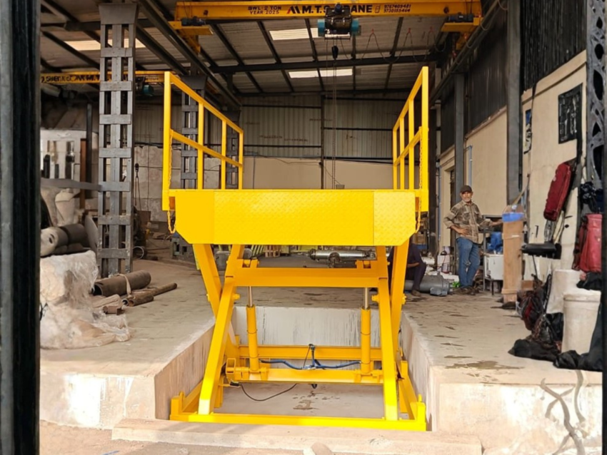 Pit Mounted Hydraulic Scissor Lift Table 1
