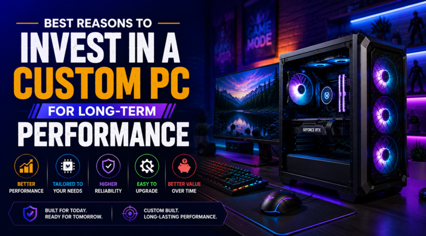 Best Reasons to Invest in a Custom PC for Long Term Performance