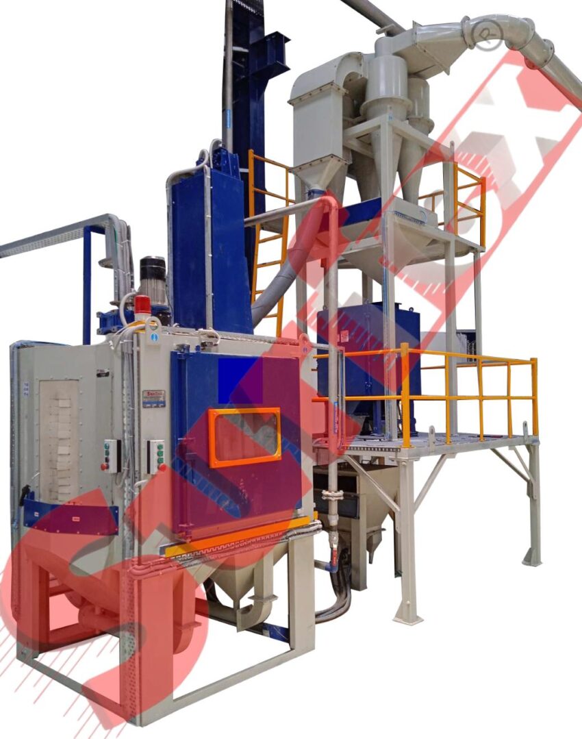 shot peening machine