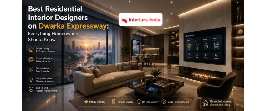 Best Residential Interior Designers on Dwarka Expressway Everything Homeowners Should Know