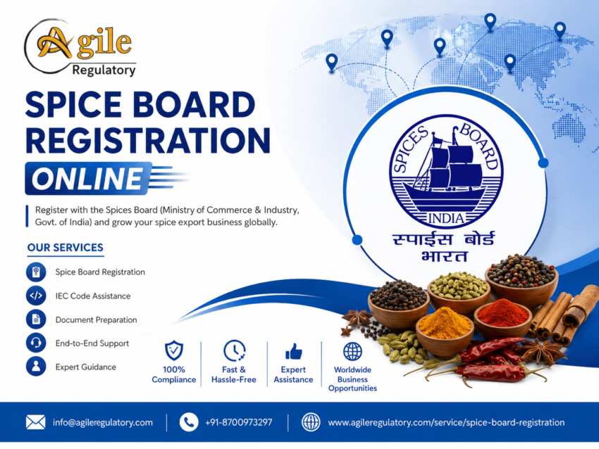 spice board registration online