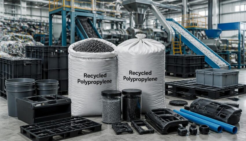 gpt image 2 Create an ultra realistic 8K industrial product showcase featuring premium Recyc 0