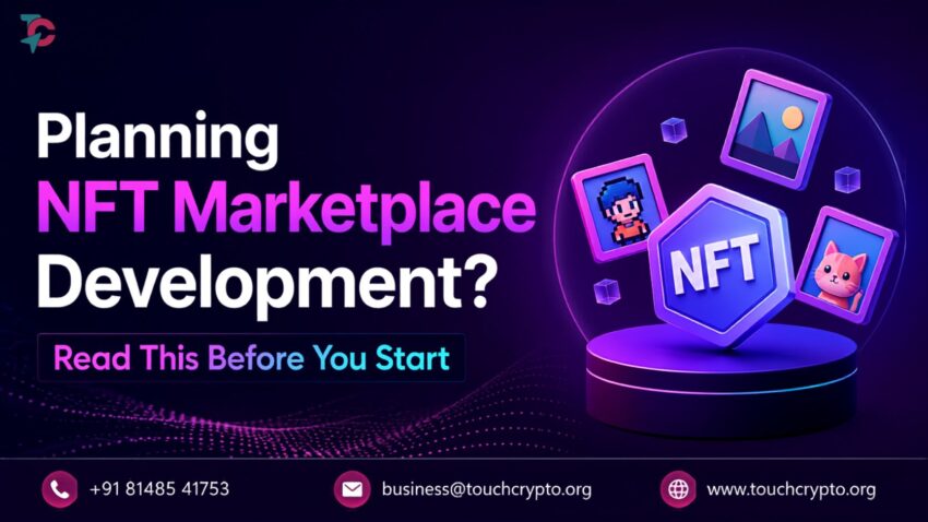 NFT Marketplace Development TouchCrypto