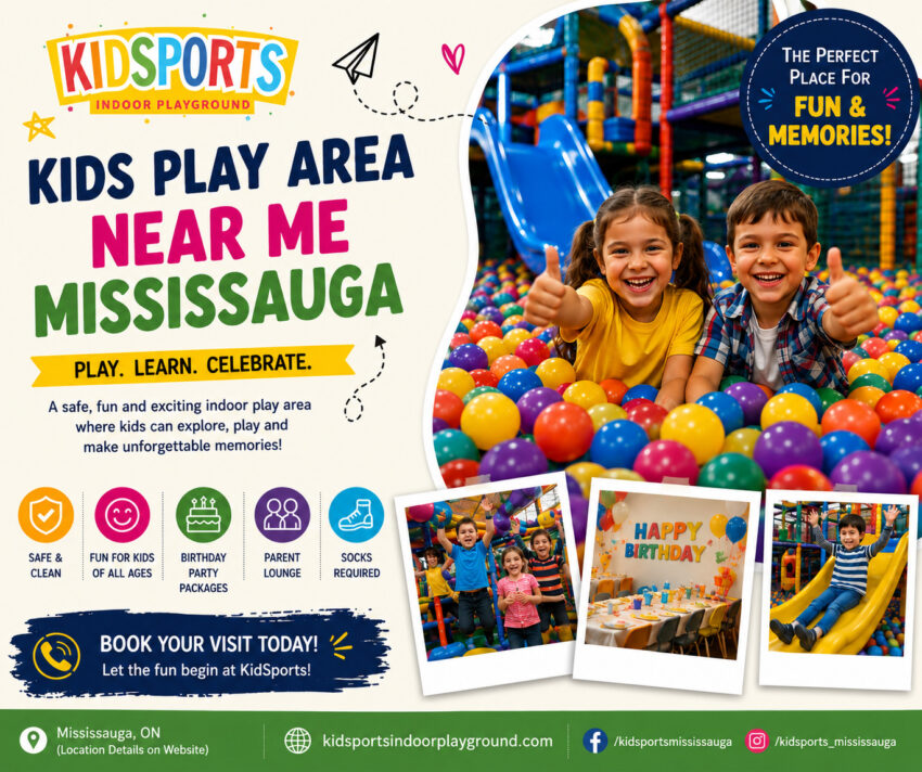 Fun filled indoor playground adventure