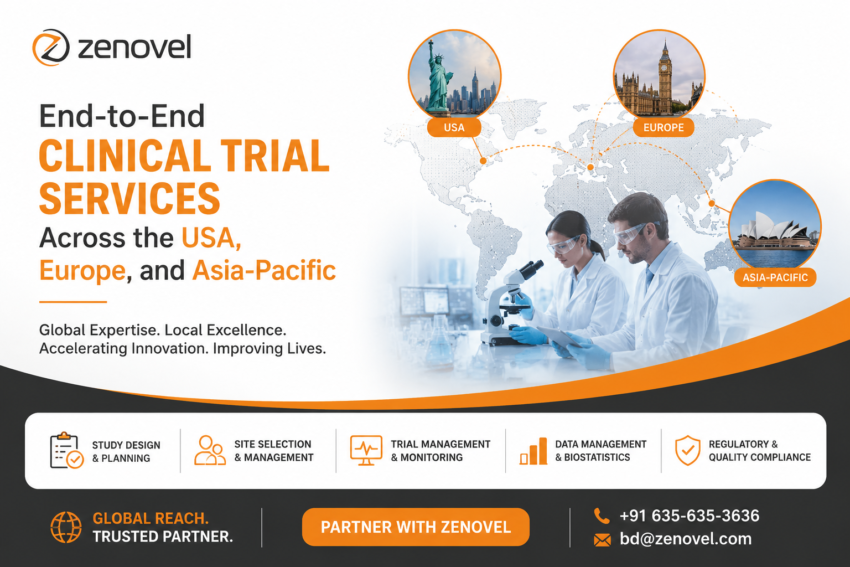End to End Clinical Trial Services Across the USA Europe and Asia Pacific