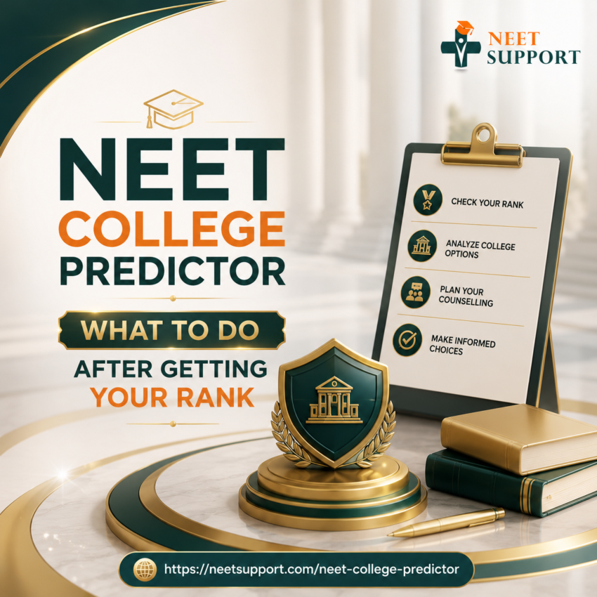 NEET College Predictor What to Do After Getting Your Rank