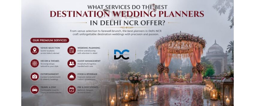What Services Do the Best Destination Wedding Planners in Delhi NCR Offer