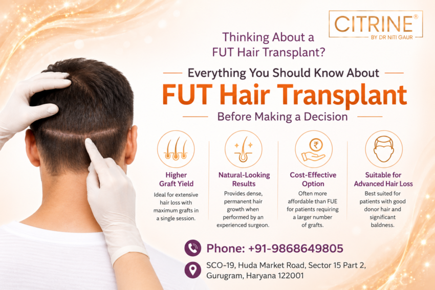 Fut Hair Transplant Citrine Clinic