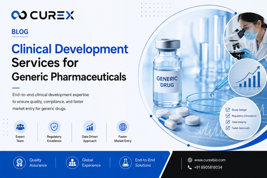 Clinical Development Services for Generic Pharmaceuticals