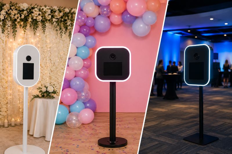 photo booth setups in style