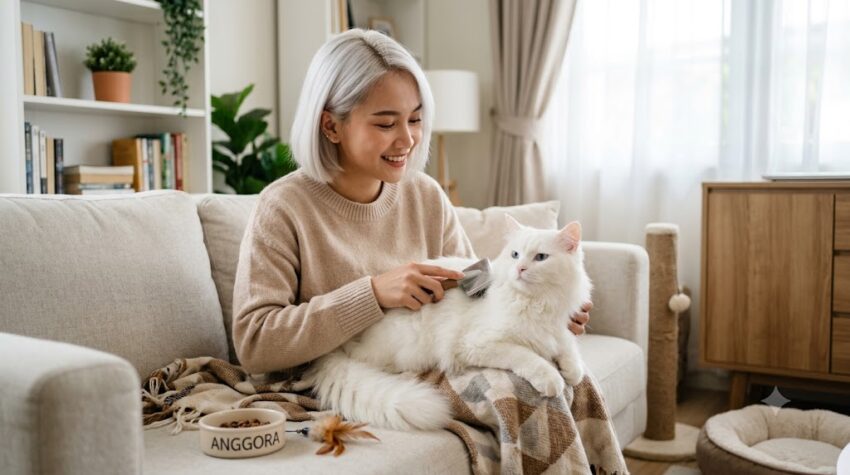 Cara Merawat Kucing Anggora
