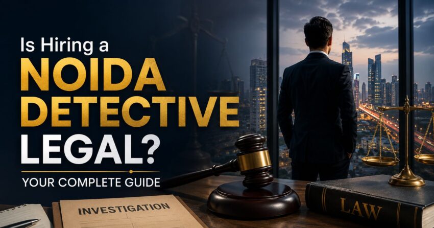 Is hiring a Noida Detective Legal Your Complete Guide