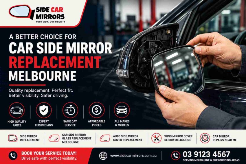 side car mirror melbourne under 100kb