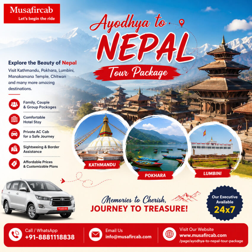 Ayodhya to Nepal tour package 11