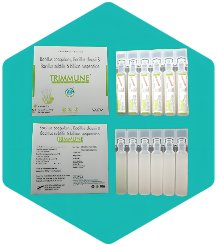 Bacillus clausii spores manufacturers in India
