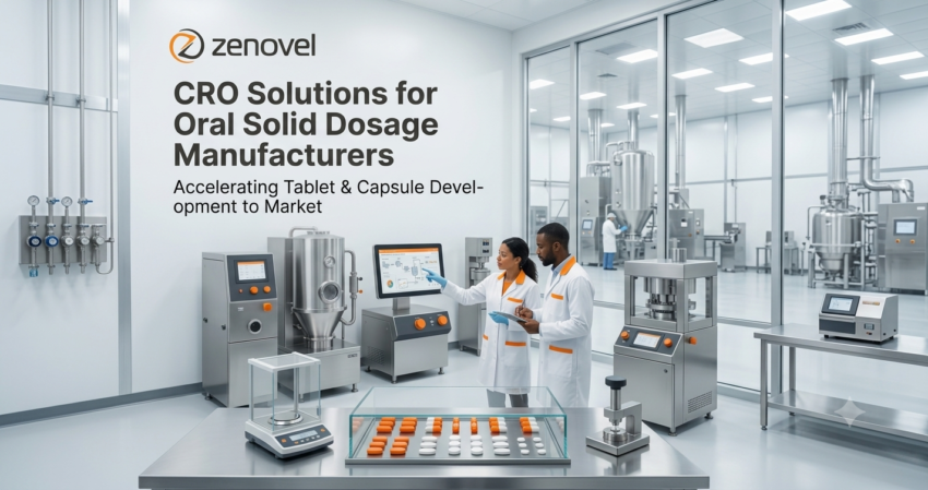 CRO Solutions for Oral Solid Dosage Manufacturers