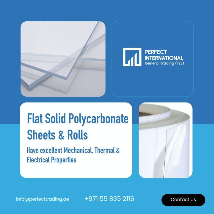 FLAT SOLID POLYCARBONATE SHEET amp ROLL