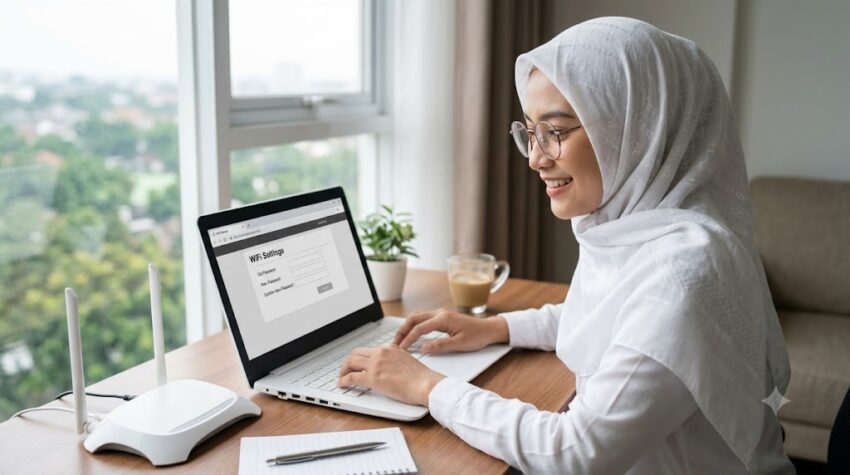 Cara Ganti Password WiFi