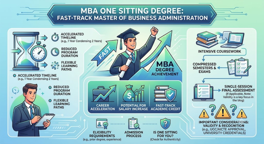 MBA One Sitting Degree