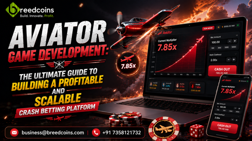 Aviator game development Breedcoins 2