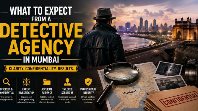 What to expect from a Detective agency in Mumbai