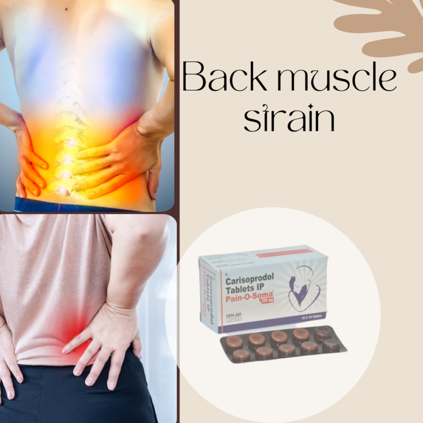 Back muscle strain