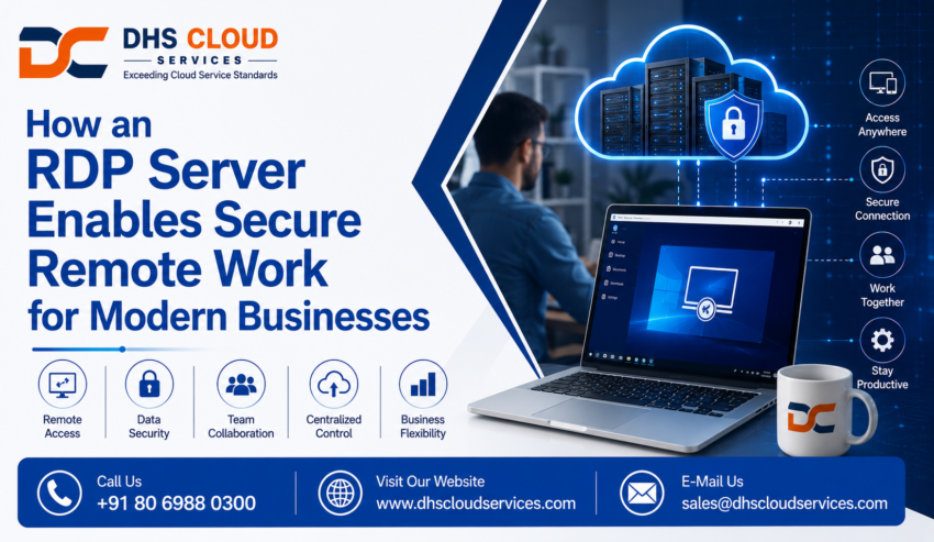 How an RDP Server Enables Secure Remote Work for Modern Businesses
