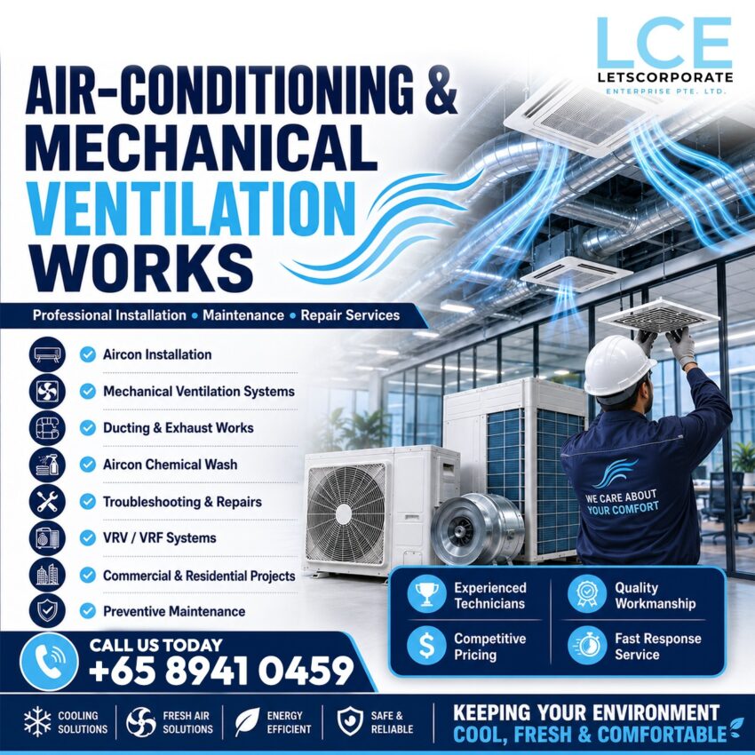 air conditioning mechanical ventilation works