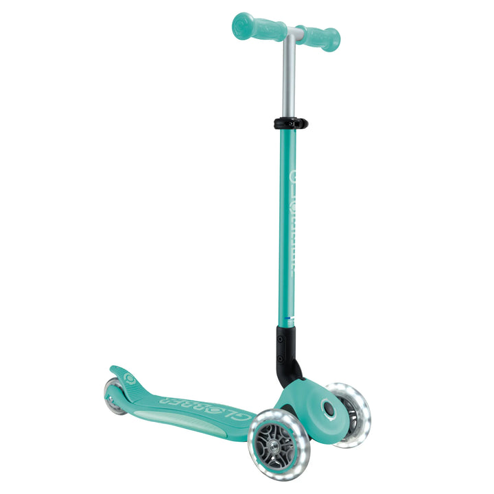 1 Globber Primo PLUS Foldable With Lights Dark Mint Mint MAIN 720x 1