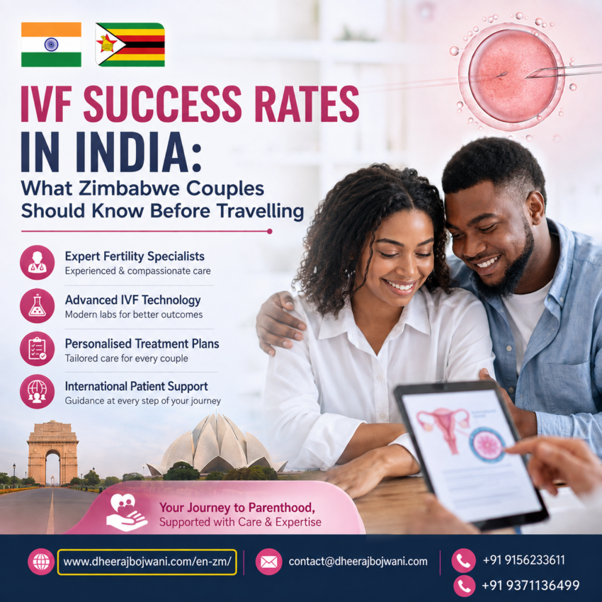 IVF Success Rates in India What Zimbabwe Couples Should Know Before Travelling