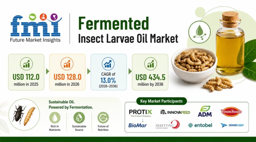 Fermented Insect Larvae Oil Market