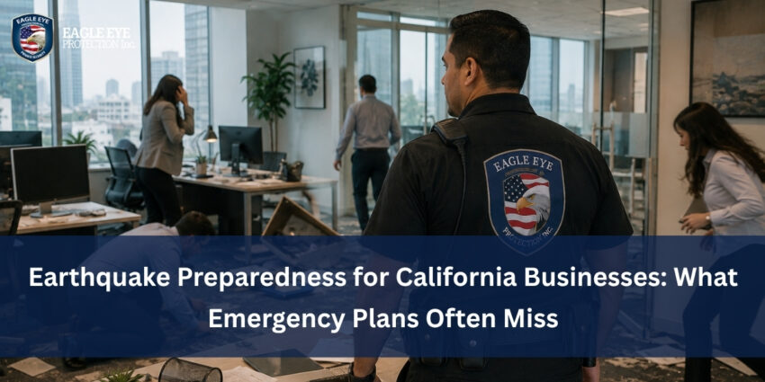 Earthquake Preparedness for California Businesses What Emergency Plans Often Miss