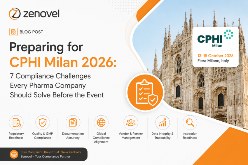 Preparing for CPHI Milan 2026 7 Compliance Challenges Every Pharma Company Should Solve Before the Event