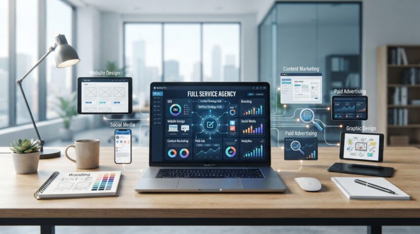 Workspace showing agency marketi%E2%80%A6 202608120246