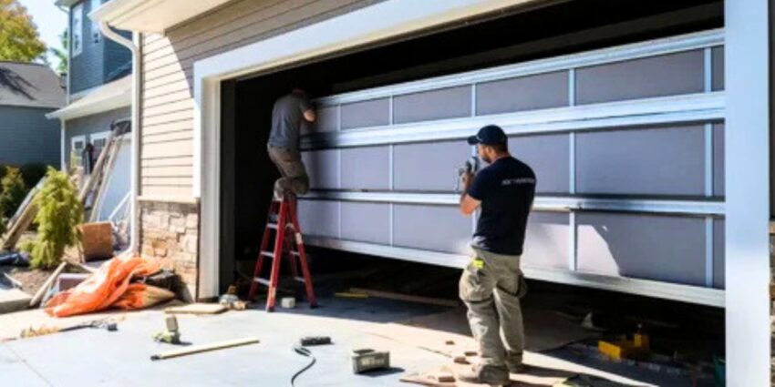 Garage door installation in Downey