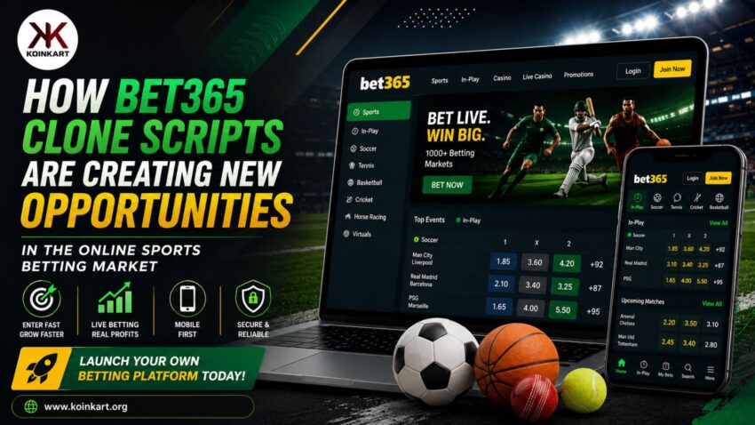 bet365 clone script koinkart