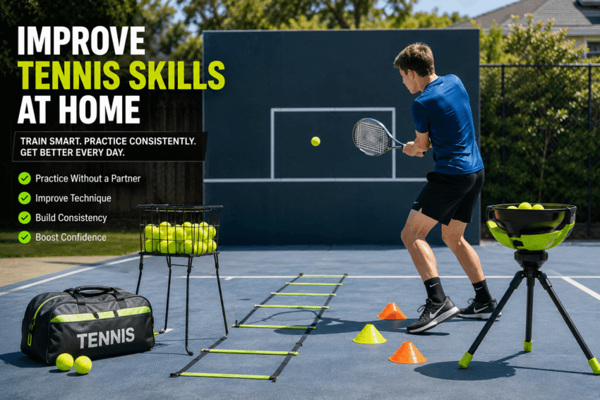 Improve Tennis Skills at Home A Practical Guide to Better Tennis Training 1