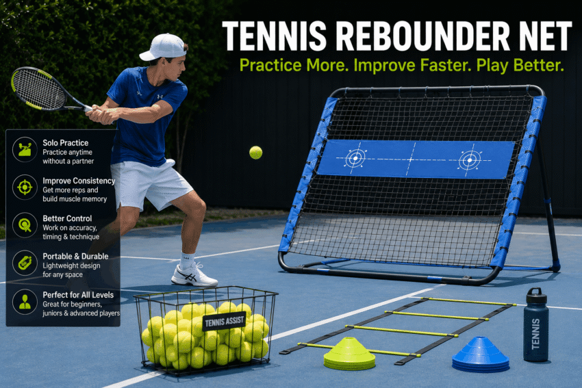 Tennis Rebounder Net A Practical Guide to Better Tennis Practice 1