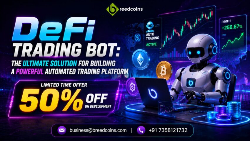 Defi Trading Bot for automated trading platform