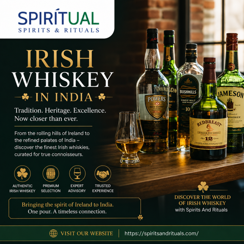 Irish Whiskey in India The Rise of a New Favourite