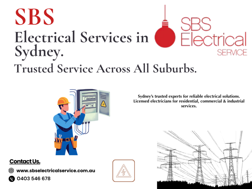 SBS Electrical Service 1200 x 900 px for GBP Post 45