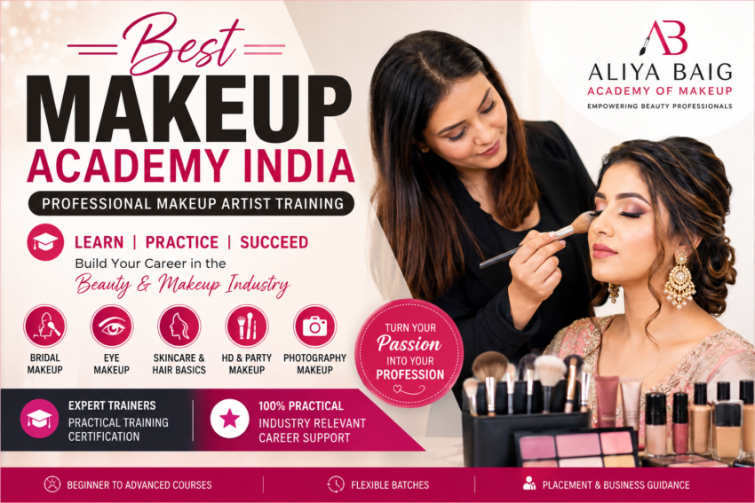 Best Makeup Academy India Professional Makeup Artist Training