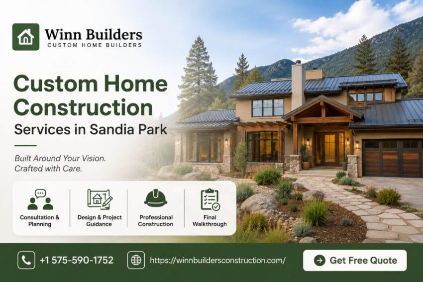 Custom Home Construction Services in Sandia Park 1