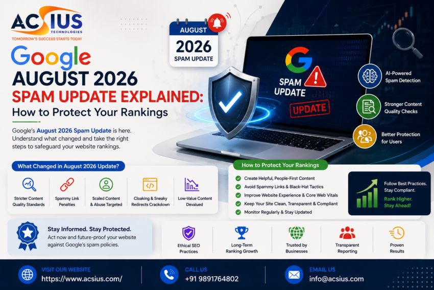 Google August 2026 Spam Update Guide