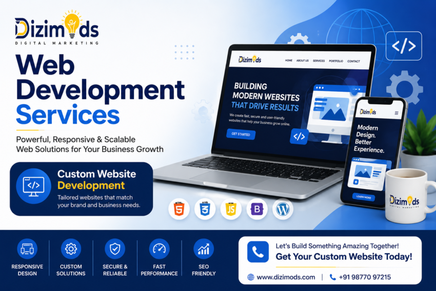 Modern Web Development Services Banner